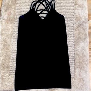 LOVE CHARM one size fits all Black tank top